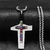 Colares com Crucifixo Cristais Coloridos - comprar online