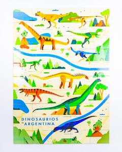 Rompecabezas Dinosaurios de Argentina