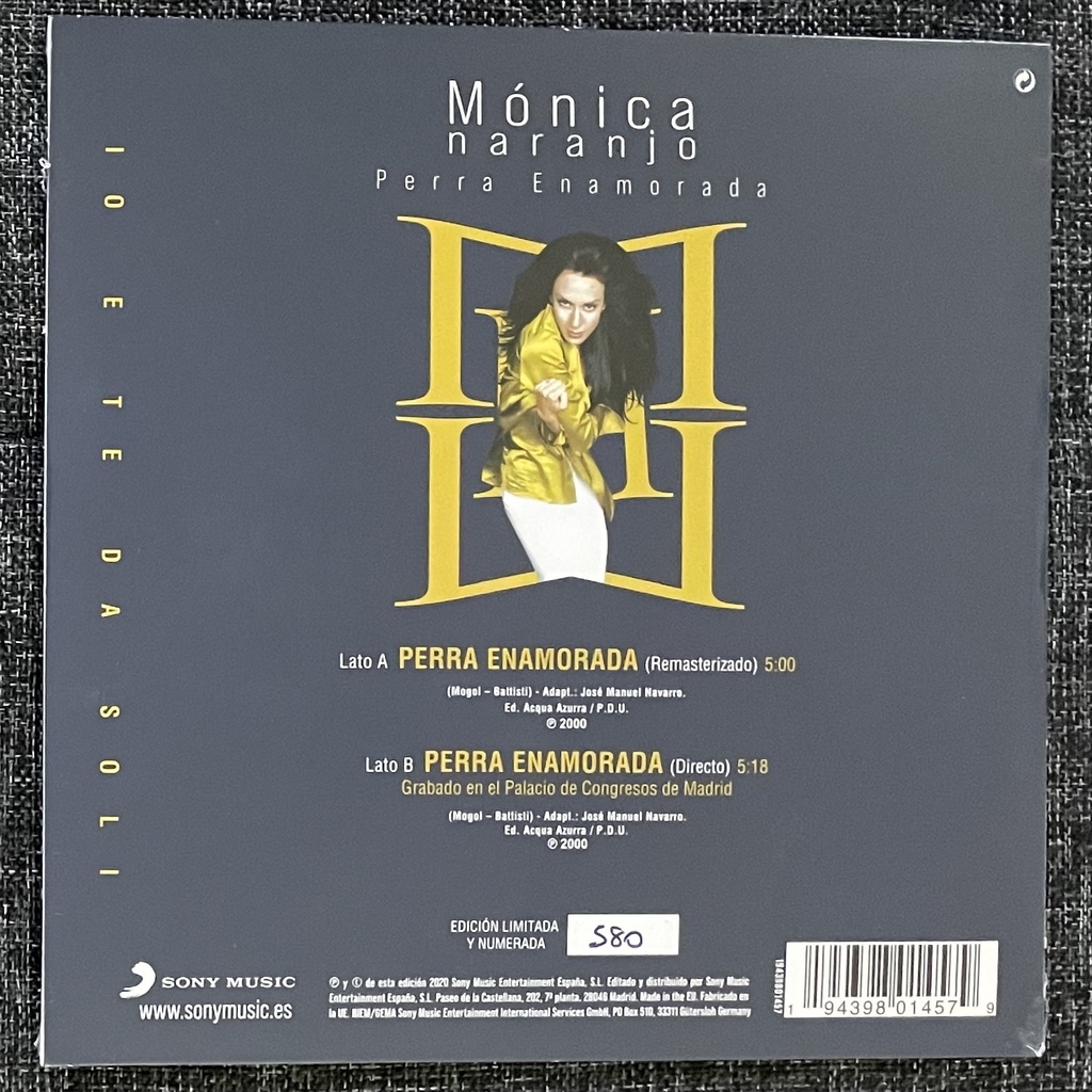 MONICA NARANJO – RENAISSANCE (3 CDS ) + EL AMOR COLOCA (VINILO 7'')