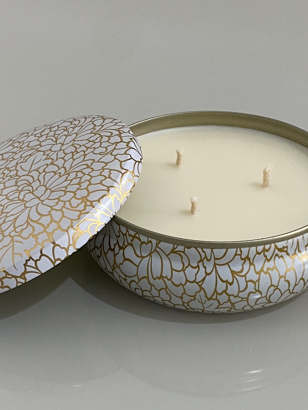 Vela Aromática de 1kg com Três Pavios de Algodão - Candere Candle