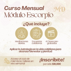 COMUNIDAD MD CURSO MENSUAL DE ASTROLIGIA PARA LA VIDA COTIDIANA - comprar online