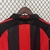 Camisa Retrô AC Milan I 2001/2002 Torcedor Masculina - Preta e Vermelha - Chavero Sports | Artigos Esportivos