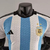 Camisa Argentina I 2022/23 Jogador Masculina - Branca e Azul na internet