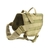 WOSPORT SHORT TACTICAL DOG VEST XL TAN