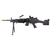 S&T ARMAMENT AEG M249 E2 SPORTLINE SAW AIRSOFT RIFLE BLACK