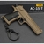 WOSPORT KEYCHAN 1:4 DESERT EAGLE TAN - comprar online