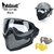 WOSPORT PILOT MASK STEEL MESH BLACK