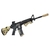 LANCER TACTICAL AEG M4A1 AIRSOFT RIFLE BLACK / TAN COMBO na internet