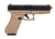 KJW GBB G SERIES KP-17 METAL SLIDE AIRSOFT PISTOL TAN - comprar online