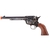 KINGARMS GBB SAA .45 PEACEMAKER AIRSOFT REVOLVER BLACK