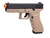 KJW GBB G SERIES KP-17 METAL SLIDE AIRSOFT PISTOL TAN - Scope Brasil - A maior loja de airsoft e airgun do Brasil, variedade em acessórios, rifles e pistolas.