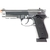 SRC / KROWN LAND CO2 4.5MM KL-9 A1 AIRGUN PISTOL SILVER (WITH BB LOADER)