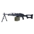 LCT AEG PKP AIRSOFT RIFLE BLACK