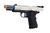 G&G GBB GX45 MK1 BLOWBACK AIRSOFT PISTOL SILVER - Scope Brasil - A maior loja de airsoft e airgun do Brasil, variedade em acessórios, rifles e pistolas.