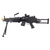 S&T ARMAMENT AEG M249 PARA SAW AIRSOFT RIFLE BLACK