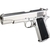 SRC / KROWN LAND CO2 4.5MM KL-1911 AIRGUN PISTOL SILVER