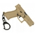 WOSPORT G45 KEYCHAIN 1:4 TAN