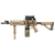 G&G AEG CM16 LMG STEALTH AIRSOFT RIFLE DESERT