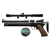 ARTEMIS 5.5MM PP750 AIRGUN PISTOL PCP BLACK COMBO