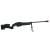 Rifle Sniper Airsoft GBBR ARES MSR-009 BK na cor preta, com bipé e cano longo.