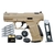 UMAREX / WALTHER CO2 4.5MM CP99 AIRGUN PISTOL DESERT COMBO