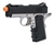 ARMORER WORKS GBB 1911 OFFICER SIZE BLOWBACK AIRSOFT PISTOL BLACK / SILVER na internet