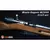 Close-up da réplica de airsoft Mosin-Nagant M1944 com detalhes em madeira e metal.