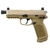 FN HERSTAL CYBERGUN GBB FNX-45 TACTICAL BLOWBACK AIRSOFT PISTOL FLAT DARK EARTH