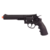 Revolver Airsoft SRC 4.5mm CO2 Herc 6" na cor preta, com cano longo e detalhe laranja na ponta.