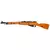 Rifle de airsoft CO2 Viva Arms Mosin M44 com acabamento em madeira