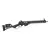 Rifle Airsoft GBBR G&G LEVAR15 Bolt Action NBB na cor preta, com design moderno e acessório para montagem.