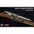 Rifle Airsoft Mosin-Nagant M1944 com acabamento em madeira e detalhes metálicos.