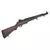 Rifle de airsoft Sniper AEG M1 Garand A&K com acabamento em madeira e detalhes em metal.