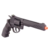 Revolver Airsoft SRC 4.5mm CO2 Herc com acabamento preto e cano de 6 polegadas.