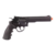 Revolver Airsoft SRC 4.5mm CO2 Herc 6" na cor preta, com detalhes em laranja na ponta.