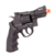 Revolver Airsoft SRC 4.5mm CO2 Herc 2.5" na cor preta, com detalhes em laranja na ponta do cano.