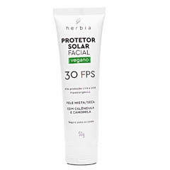 PROTETOR SOLAR FACIAL FPS 30 PELE MISTA E SECA 50G