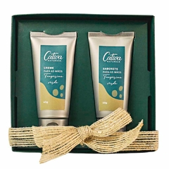 KIT CREME MÃOS + SABONETE LÍQUIDO TANGERINA VERDE 60G