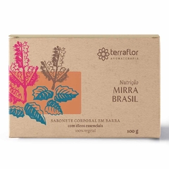 SABONETE NATURAL MIRRA BRASIL 100GR - comprar online