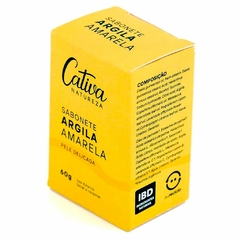 SABONETE NATURAL ARGILA AMARELA PELE DELICADA 60G - comprar online