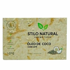 SABONETE SÓLIDO COCO COM CAFÉ 150G ( EMBALAGEM PLANTÁVEL ) - comprar online