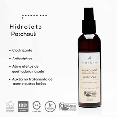 HIDROLATO PATCHOULI 200ML - comprar online