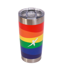 Copo Térmico 500ml personalizado Personalizado Aluminio 4x0 ( impressão  somente Frente) Brilho - Tropical Gráfica e Personalizados