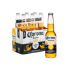 Cerveza Corona Rubia Porrón Botella Descartable x 330cc. Six Pack