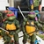 Neca tartarugas figura raphael michelangelo donatello leonardo edição de açã - Shoppinginfo