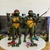 Neca tartarugas figura raphael michelangelo donatello leonardo edição de açã - loja online