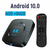 Android 10.0 TV BOX 6K Voice Assistant 3D 4K 1080P Video TV receiver Wifi 2.4G&a