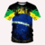 Camiseta Seleção Brasileira - Bandeira 3D - comprar online