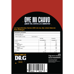 Dr.Guayin Carne Seca con Sal, Chile, Limón y Ya - 125 gramos - comprar en línea