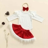 CONJUNTO FALDA ESTILO SANTA CLAUS